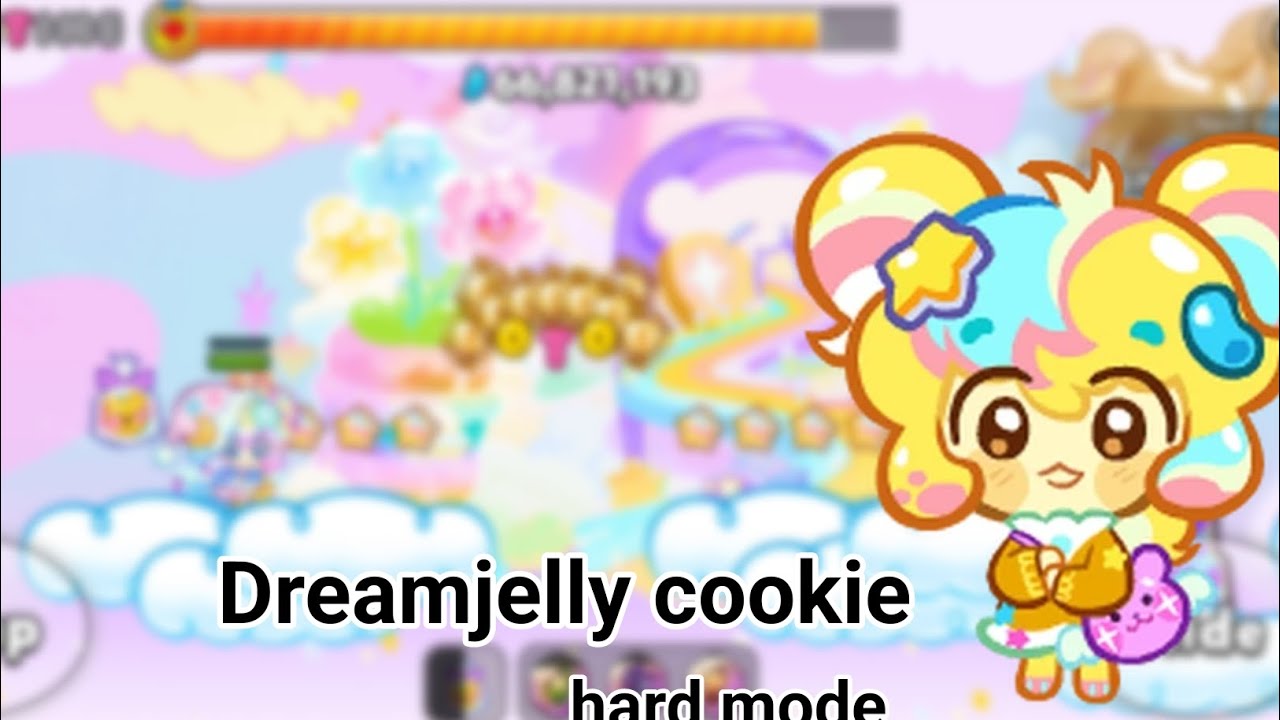 Dreamjelly cookie( hard mode ) Cookie run ovenbreak I cannot get top