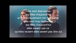 Les filles d'aujourd'hui - JOYCE JONATHAN & VIANNEY.lyrics chords