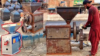 Handmade Manufacturing Process Of Mini Rice Mill Machine| Manufacturing Of Rice Mill Machine|