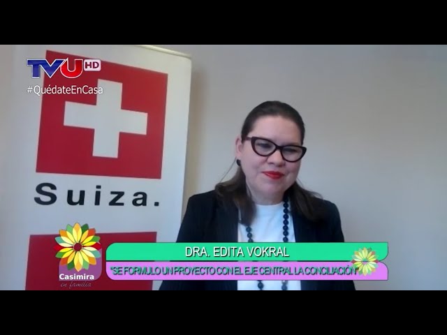 Embajadora Vokral: "En Suiza, antes de ir a un juicio, la gente debe acudir a la conciliación"  