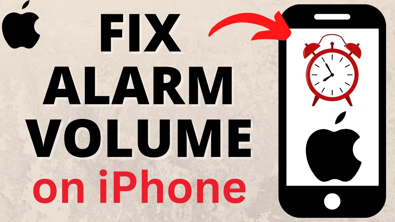 How to Fix iPhone Alarm Sound is Too Low - YouTube