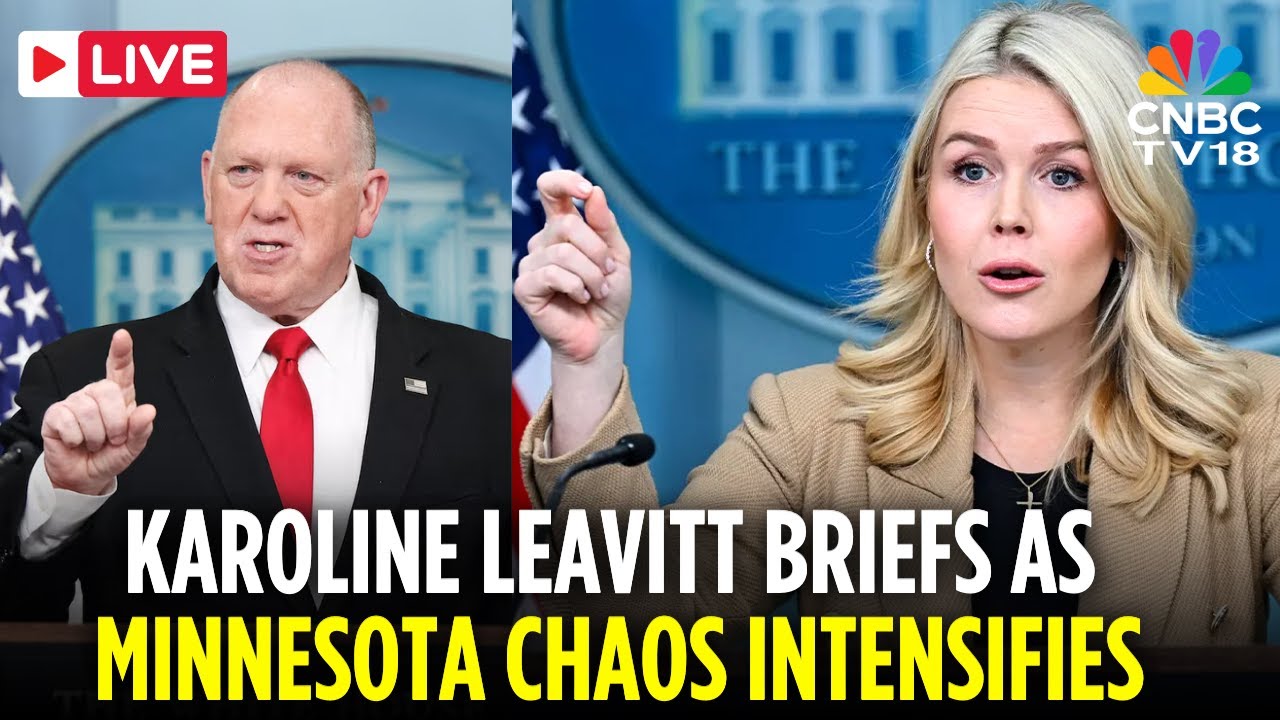 White House Briefing LIVE: Trump Sends Border Czar to Oversee ICE Operations | Leavitt LIVE | N18G