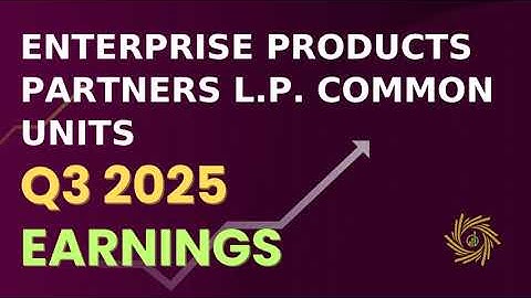Enterprise Products Partners L P  Common Units EPD Q3 2025 Earnings Call