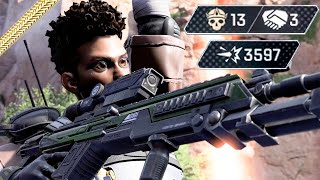 HOW TO GET HIGH DAMAGE GAMES WITH TERRIBLE AIM! Apex Legends