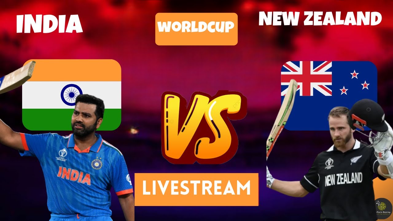 INDIA VS NEW ZEALAND SEMI FINAL WORLD CUP CRICKET LIVE GAMEPLAY 