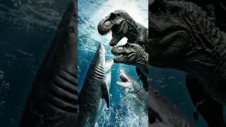 dinosaur#shark#fighting #please#T rax# subscribe#channel