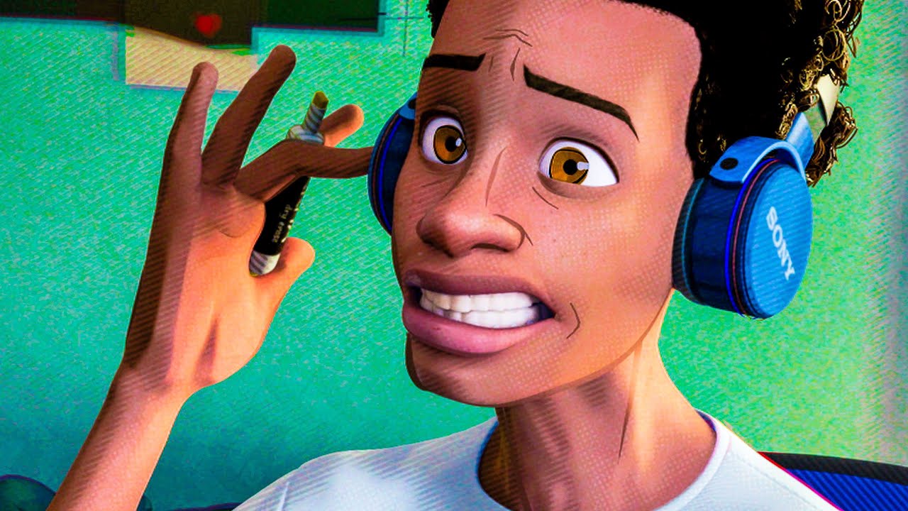 Miles sings Post Malone Scene - Spider-Man: Into the Spider-Verse (2018) Movie Clip