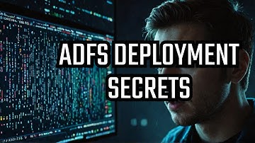 The SHOCKING Truth About Deploying ADFS with SSL Cert on Windows Server 2016