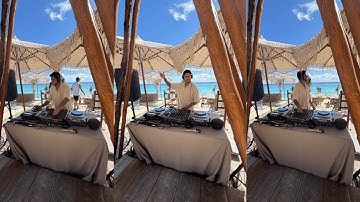 Organic Deep & Progressive House at Cancun Beach