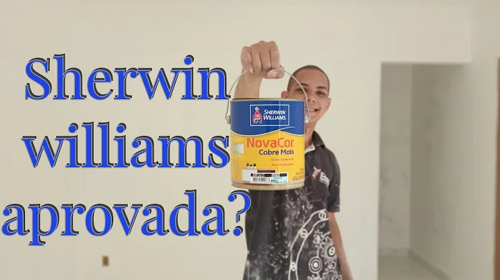 Nova Cor tinta,  boa? (Sherwin Williams)