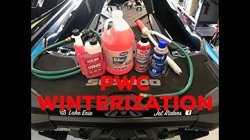 Seadoo PWC Winterization - Storage procedure - How to winterize your Jet Ski