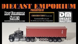 Diecast Masters Transport Series Kenworth T880 with 40&#39; Dry Goods Sea Container