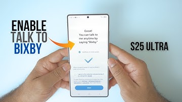 How to Enable Bixby Voice Wake-Up | Samsung S25 Ultra