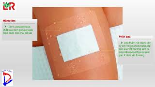 Băng keo có gạc vô trùng trong suốt Curapor transparent