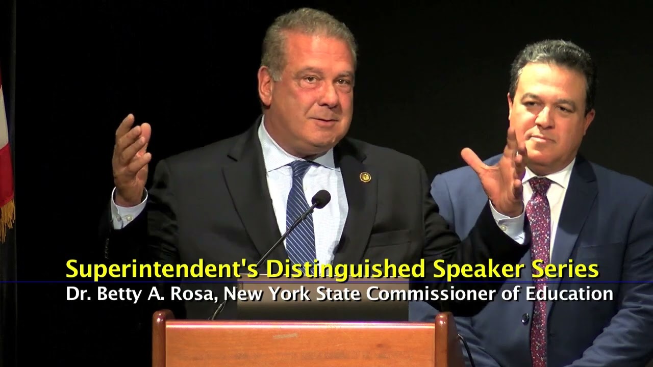Superintendent's Distinguished Speaker Series: Dr. Betty Rosa