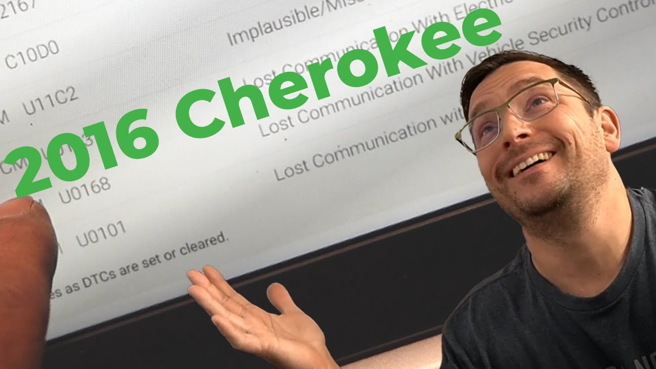 2016 Cherokee No Crank U0168 U1514 Fix - YouTube