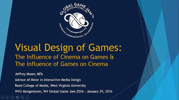 Visual Design of Games - Prof Jeffrey Moser