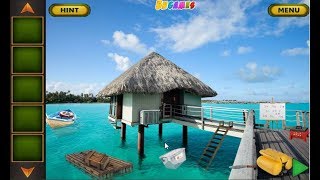 Beautiful Island Resort Escape Walkthrough [5NGames] screenshot 1