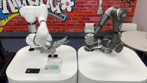 Mobile Phone Packaging with OnRobot Gecko Gripper & RG2 Dual Gripper and VGC10 vacuum gripper