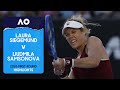 Laura Siegemund V Liudmila Samsonova Highlights Australian Open 2026 First Round 