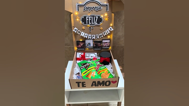 Regalo de primer aniversario para mi novio