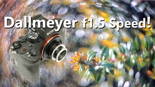 Photography with a f1.5 cine lens. What is it like to use a vintage "art" lens on digital cameras?