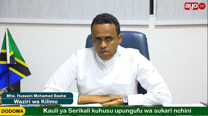 WAZIRI BASHE AFUNGUKA UZALISHAJI WA SUKARI WASHUKA, 'VIWANDA SABA VYATAJWA'
