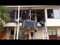 How to Hoist furniture to the second floor, Flagler Movers 386-446-0014