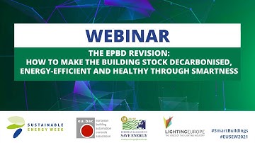 EUSEW2021 Webinar on smartness in the Energy Performance of Buildings Directive (EPBD) revission