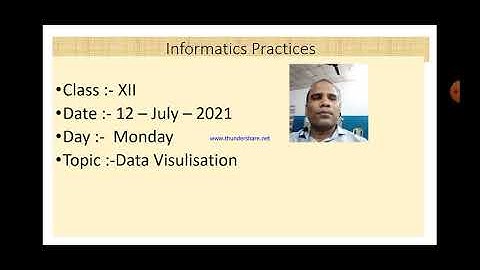 Class XII Informatics Practices 12 07 2021 By Mr  Praveen Singh