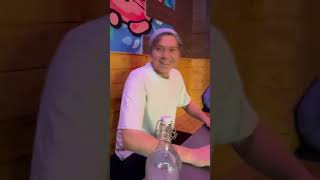 Tourist visits Cannabis Club in Madrid