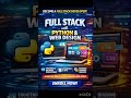 Full Stack(Python &amp; Web Design)!!SAMYAK COMPUTER CLASSES, RS Puram, Coimbatore.Ph:74139 83777