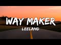 Way maker lyrics