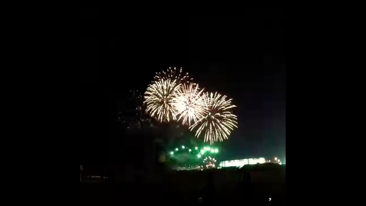Bahrain Water Garden City Fireworks Timelapse YouTube