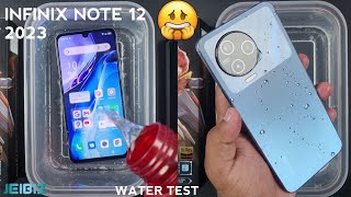 Infinix Note 12 2023 Water Test 💦 | Let's See If Note 12 2023 is Waterproof Or Not?