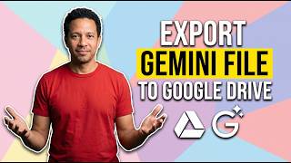 How To Export A Gemini Generated File To Google Drive (Easy Guide)