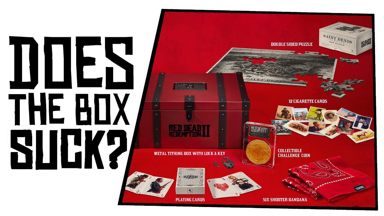 Does The Red Dead Redemption 2 Collectors Edition Box SUCK ...