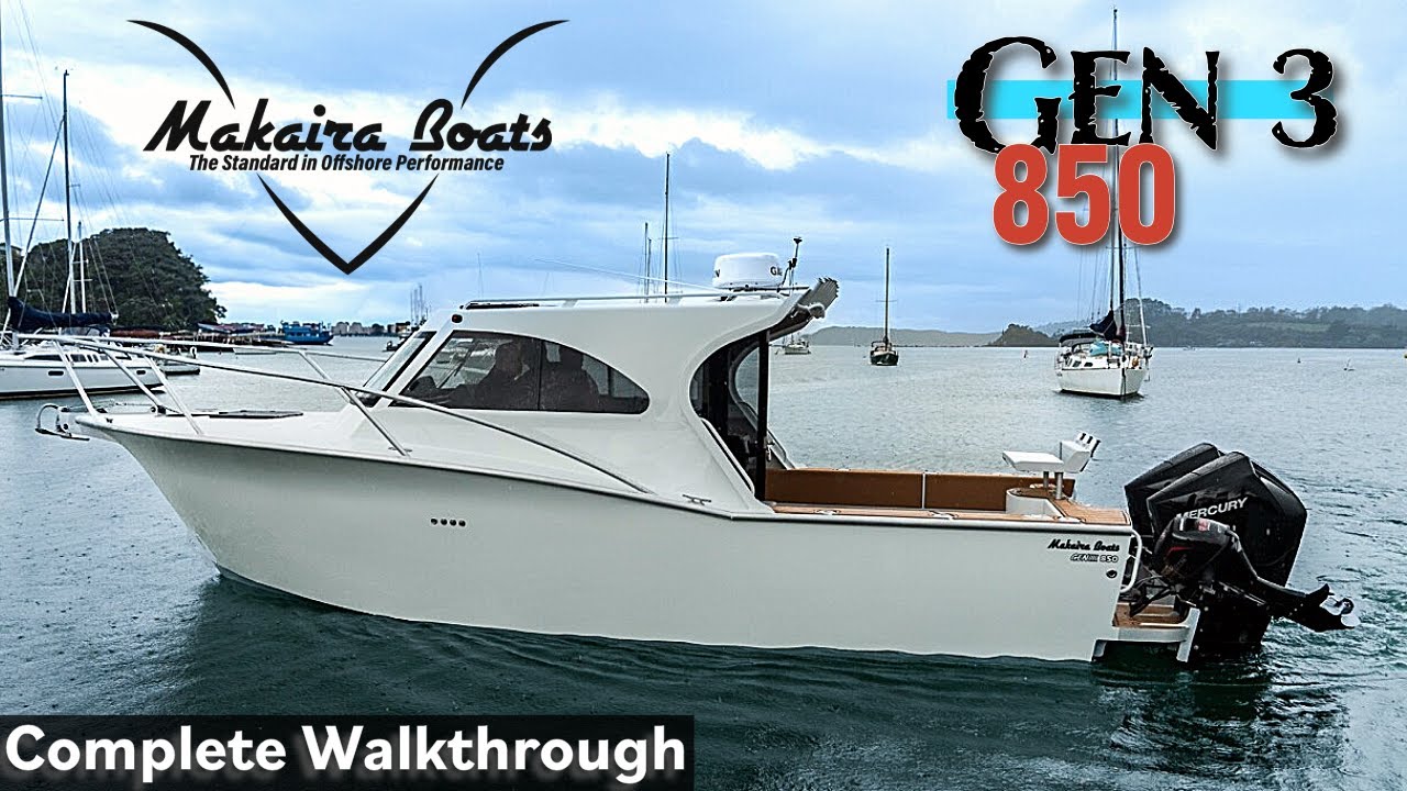 Inside the Ultimate Aluminum Offshore Boat! Debuting the Makaira Gen 3 850