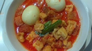 RESEP SAMBEL GORENG TAHU ,TEMPE,UDANG PALING GAMPANG