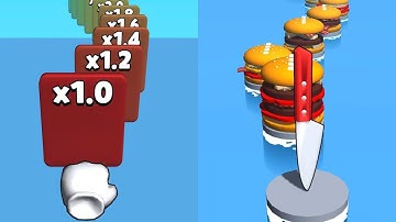 Burger Slice - Very satisfying and relaxing slicing game