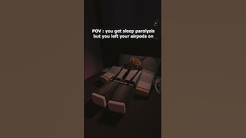You have sleep paralysis | #shorts    #shorts  #roblox  #memes