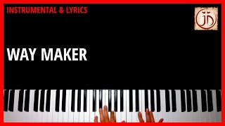 WAY MAKER - Instrumental & Lyric Video