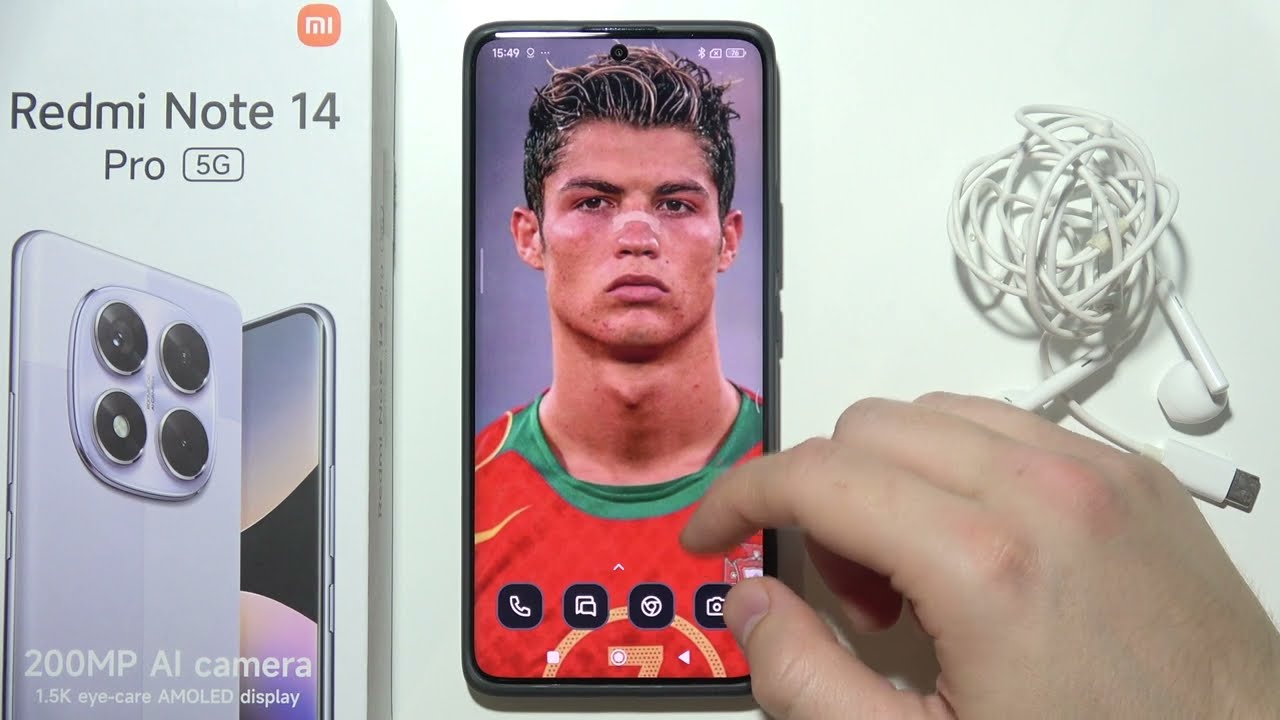 Redmi Note 14 Pro: How to Connect Wired Earphones - YouTube