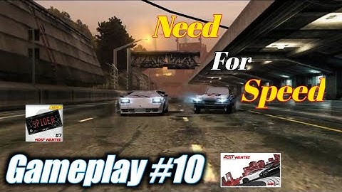 #10 Need for speed most wanted android gameplay video, most wanted 7 , no commentary gameplay