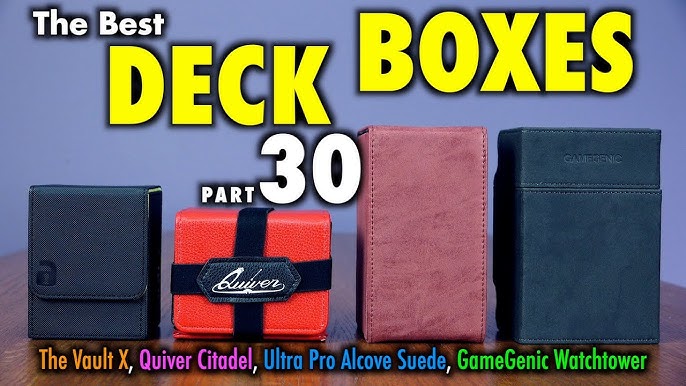 The Best Deck Box Series  Gamegenic: Stronghold 200+ XL Convertible Review  