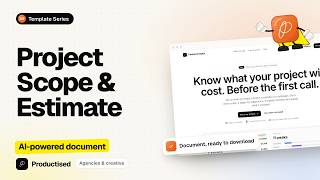 Project Scope & Estimate | AI-Powered Document Template Walkthrough
