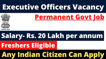GOVT OFFICERS VACANCY NOTICE 2025 | FULL DETAILS, ELIGIBILITY