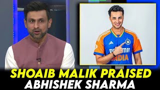Shoaib Malik Praised Abhishek Sharma Pakistan Media On Abhishek Sharma Abhishek Sharma Asia Cup