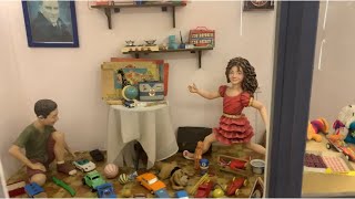 Mila Oyuncak Müzesinde Çeşit Çeşit Eski Oyuncaklar Gördü Barbie Tom Ve Jerry Pinokyo Pamuk Prenses