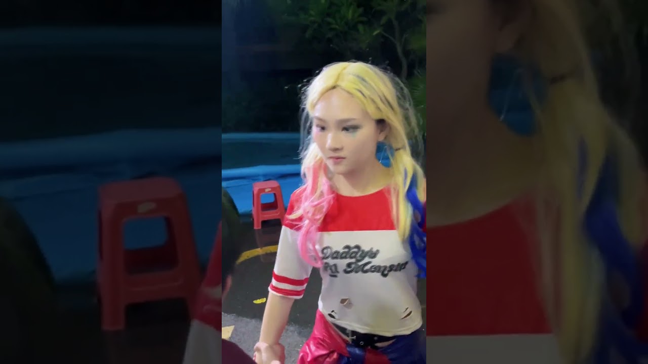 What is Harley Quinn doing?#Harley Quinn #joker